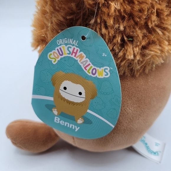 Squishmallows Benny the Bigfoot Plush - Picture 5 of 8